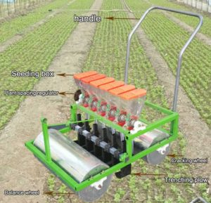 Manual Type Onion Seeds Planter Machine