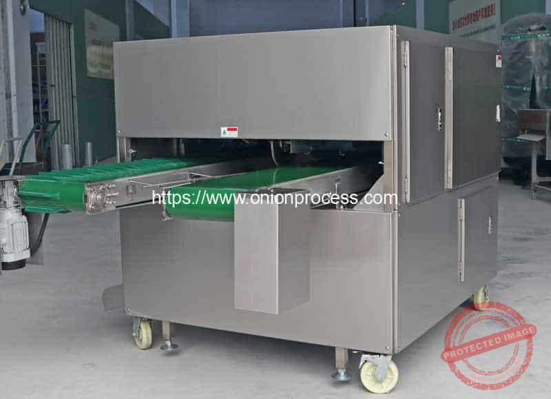 Double-Lane-Green-Onion-Spring-Peeling-and-Root-Cutting-Machine